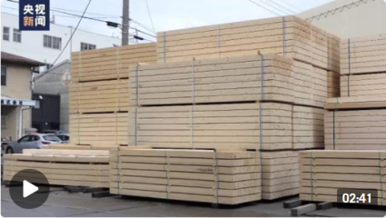 受对俄制裁影响 日本建筑木材供应难